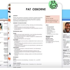 Non-Editable ATS Resume